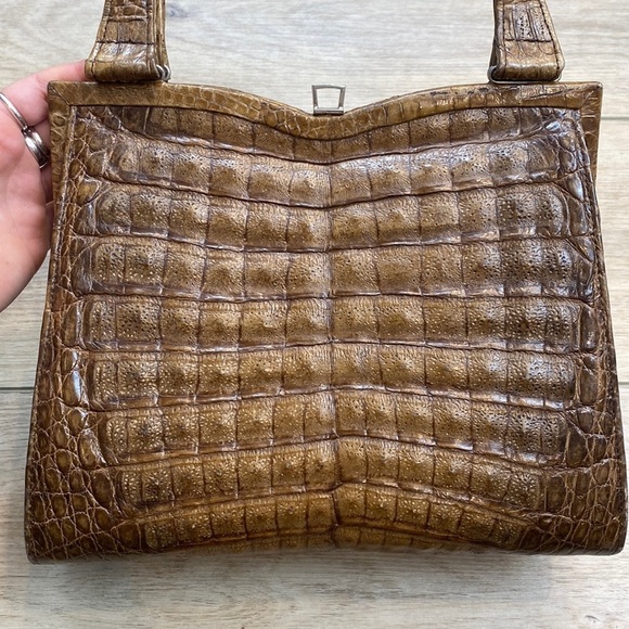 Vintage Genuine Alligator‎ handbag - Picture 2 of 16